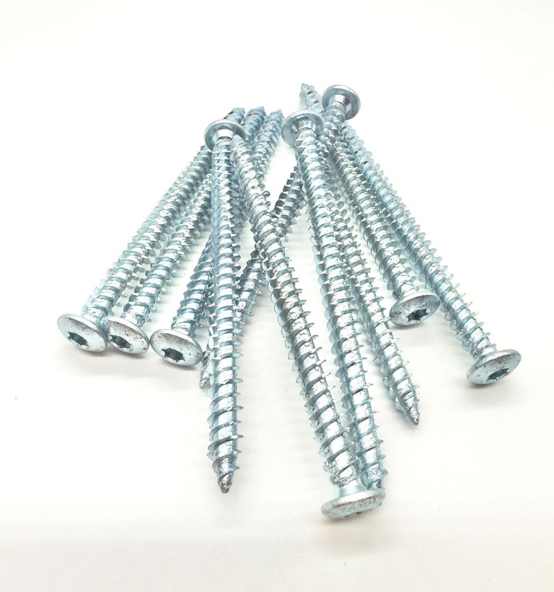 Load image into Gallery viewer, concrete screws 80mm silver
