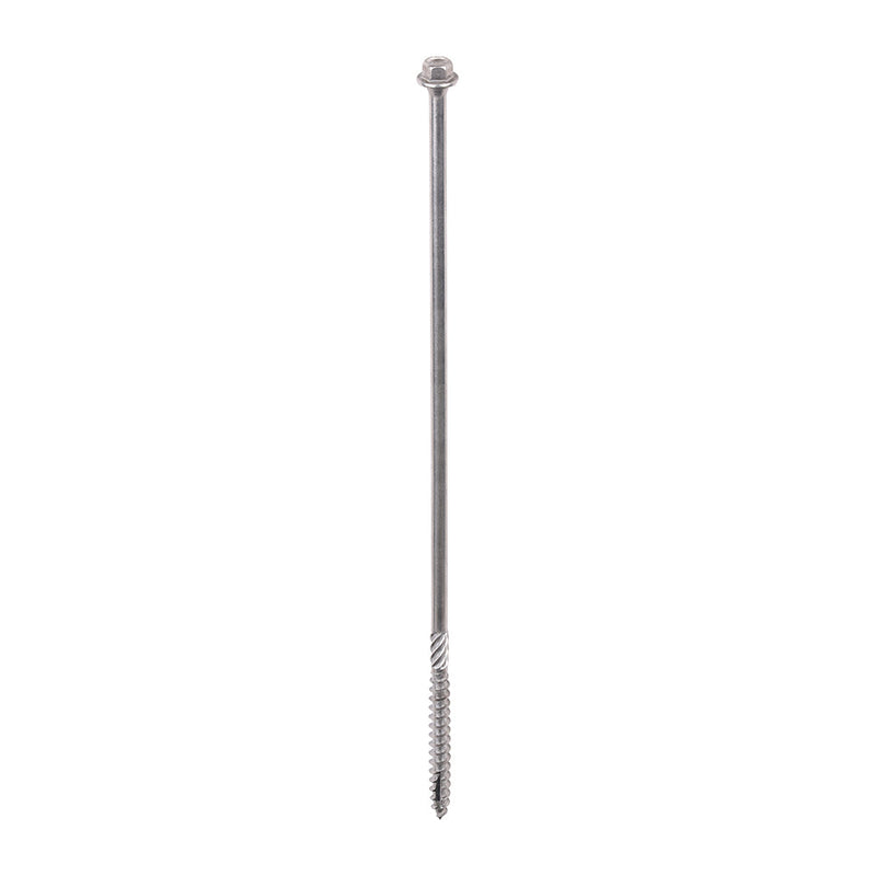 Load image into Gallery viewer, 300mm stainless railway sleeper screws timber frame screws