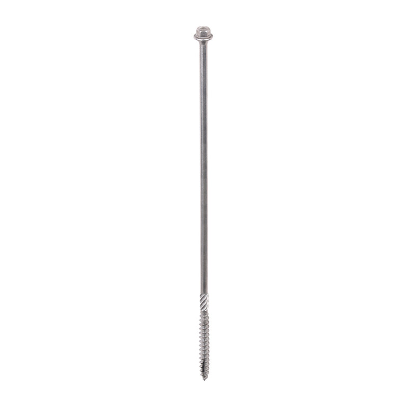 Load image into Gallery viewer, 250mm stainless railway sleeper screws timber frame screws