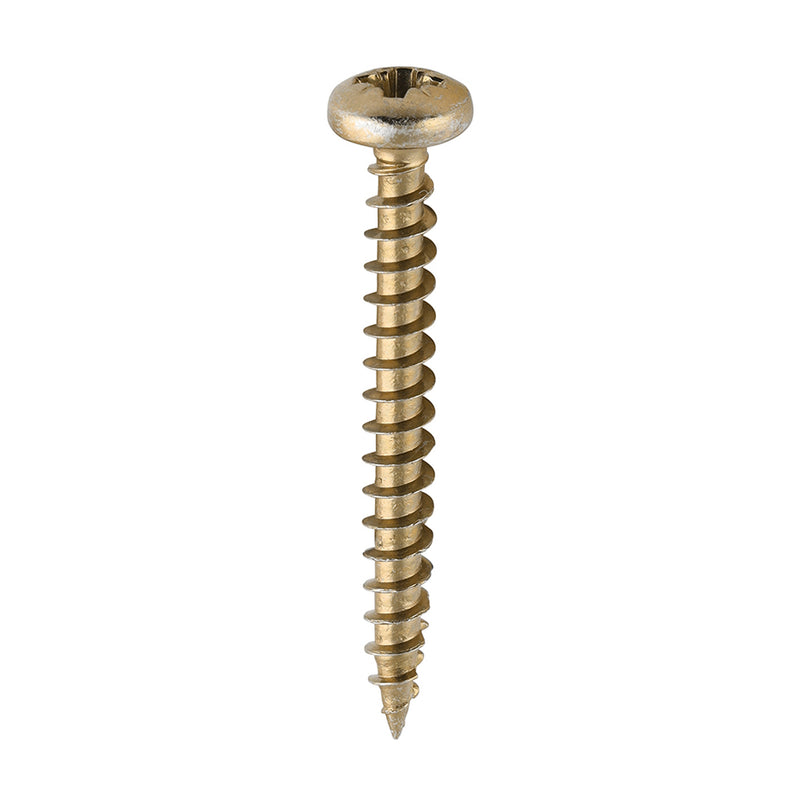 Load image into Gallery viewer, 4mm x 35mm pan head wood screws