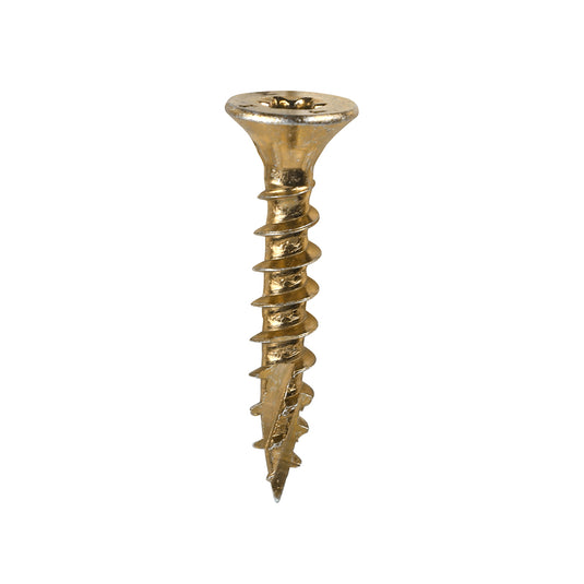 C2 Clamp-Fix TX Woodscrew 5.0 x 30mm – TX drive yellow zinc woodscrew for joinery