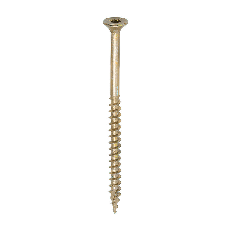 Load image into Gallery viewer, C2 Clamp-Fix TX Woodscrew 5.0 x 80mm – yellow zinc structural timber screw