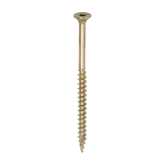 C2 Clamp-Fix TX Woodscrew 5.0 x 80mm – yellow zinc structural timber screw