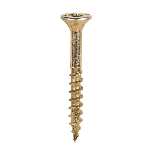 C2 Clamp-Fix TX Woodscrew 6.0 x 50mm – TX drive yellow zinc screw for structural timber