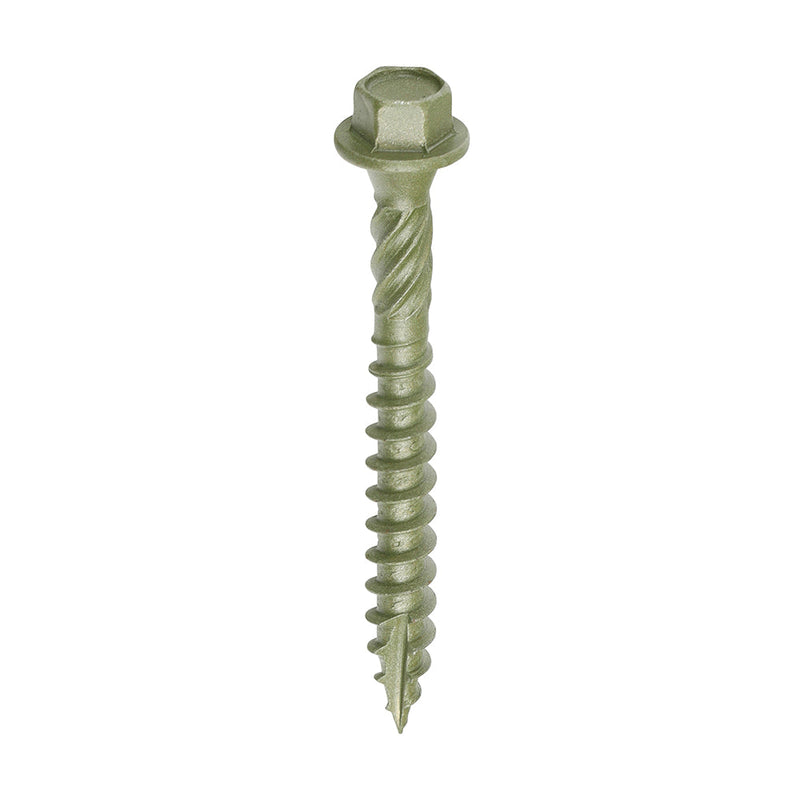 Load image into Gallery viewer, 75mm hex head landscaping screws railway sleeper screws