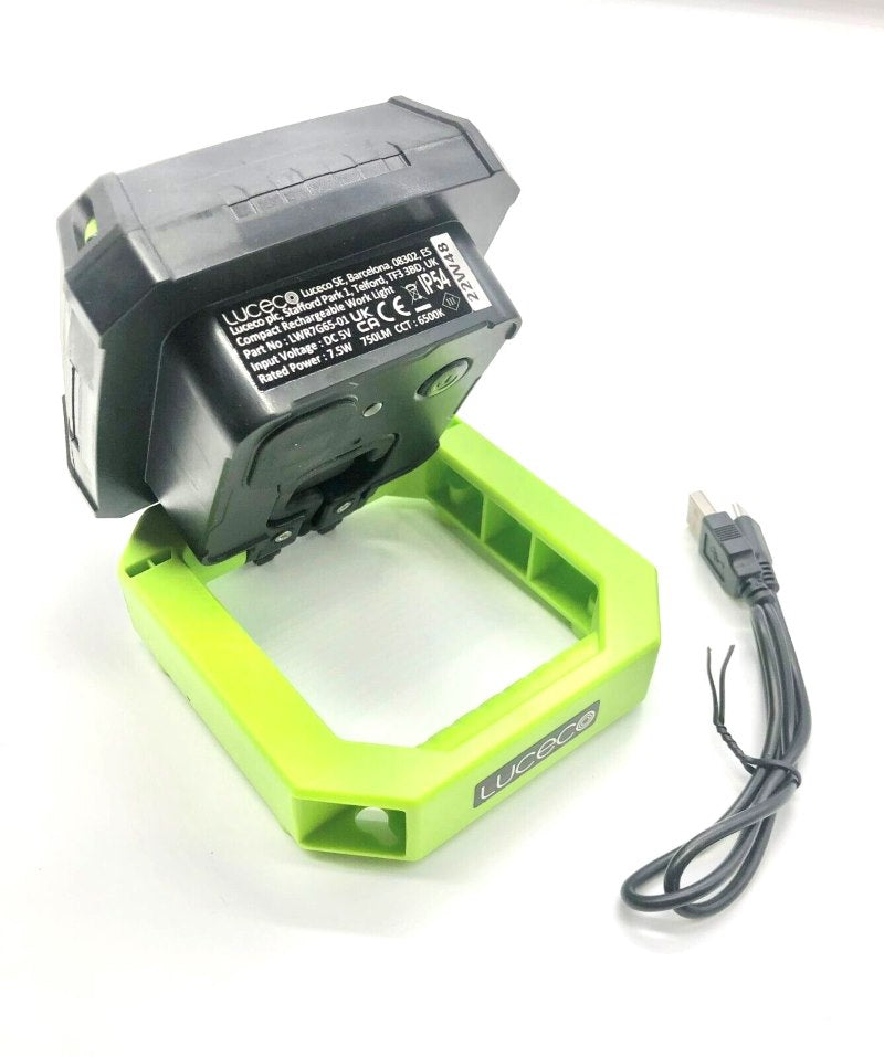 Load image into Gallery viewer, Compact rechargable magnetic worklight usb with charging cable

