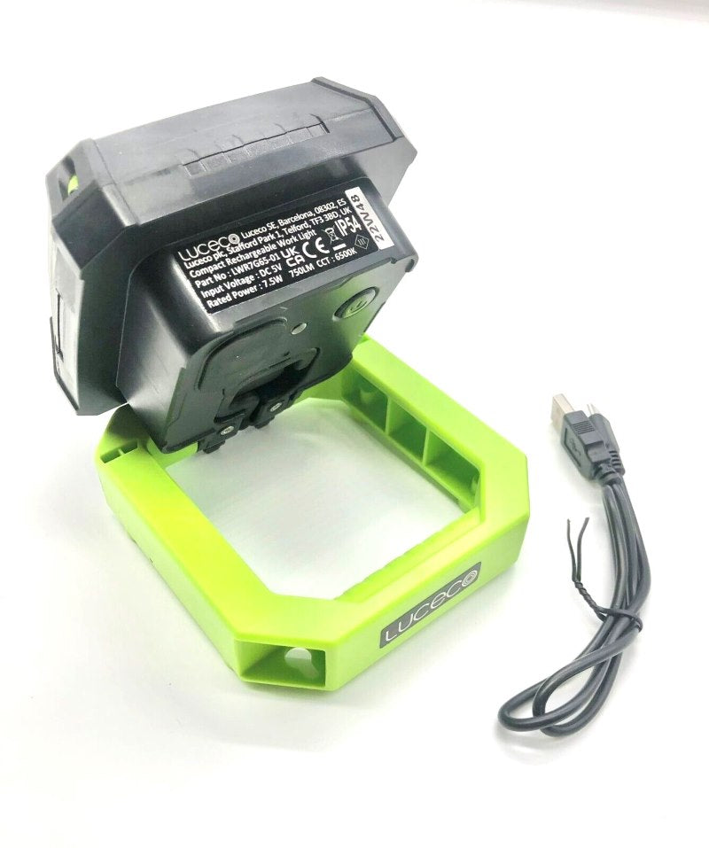 Load image into Gallery viewer, Compact rechargable magnetic worklight usb with charging cable