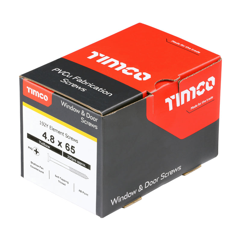 Load image into Gallery viewer, wholesale bulk pack of 65mm element screws for window and door frames sold by jones diy in rotherham, south yorkshireac