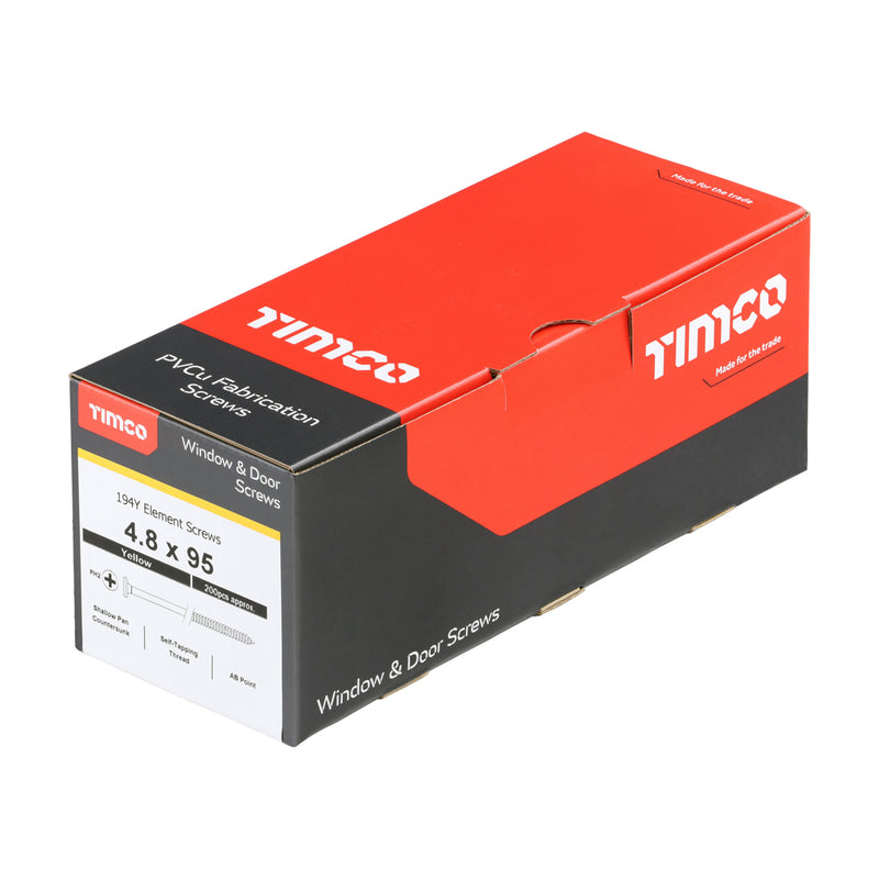 Load image into Gallery viewer, wholesale bulk pack of 95mm element screws for window and door frames sold by jones diy in rotherham, south yorkshireac