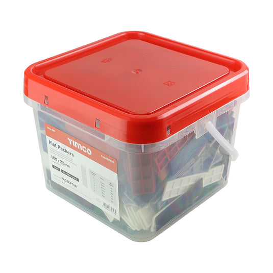 Flat Packer Tub Trade Pack 1mm - 6mm