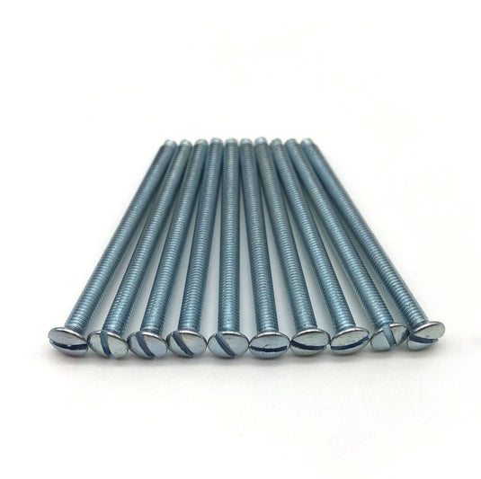 M3.5 silver electrical socket screws 3.5mm 50mm electrical screw raised head countersunk bundle