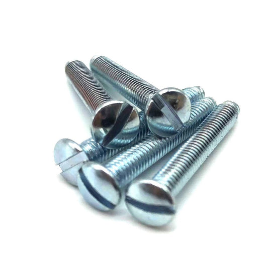 M3.5 silver electrical socket screws 3.5mm 25mm short electrical screw raised head countersunk