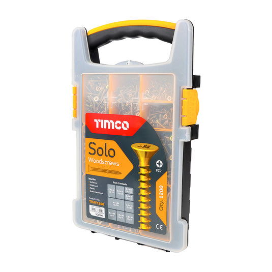 trade box of 1200 wood screws