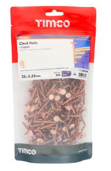 Load image into Gallery viewer, heavy duty copper clout nails bag