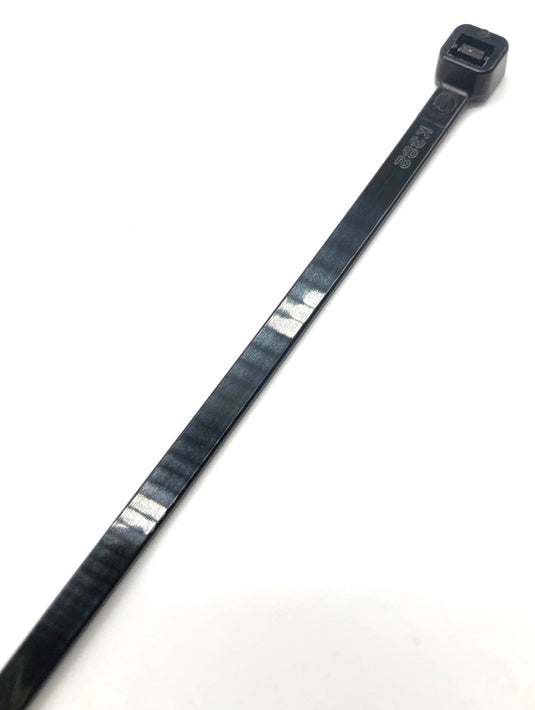 single long black cable tie
