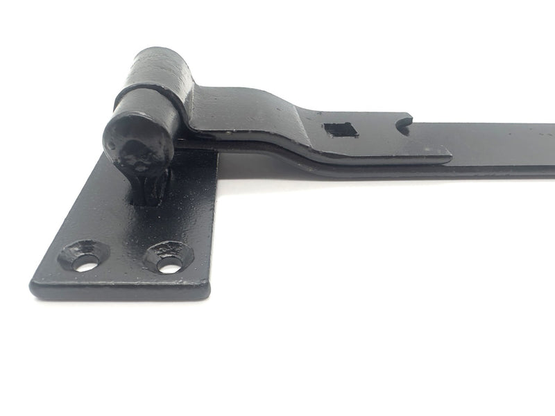 Load image into Gallery viewer, black hook & band hinge heavy duty