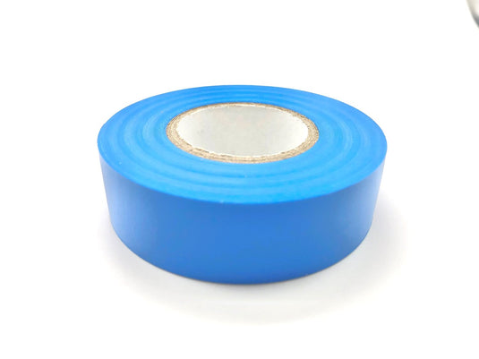 blue electrical pvc tape roll