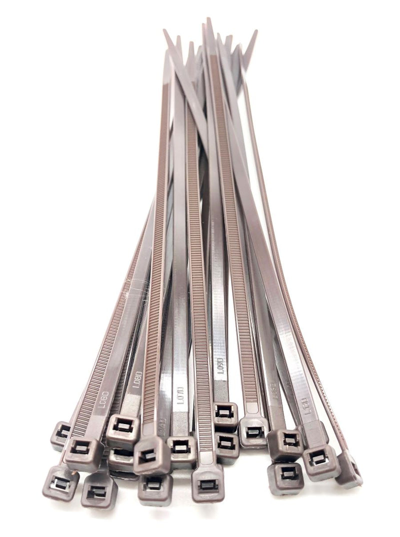 Load image into Gallery viewer, brown zip ties pack of 100