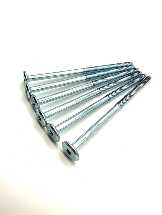 steel furniture connector bolts 115mm