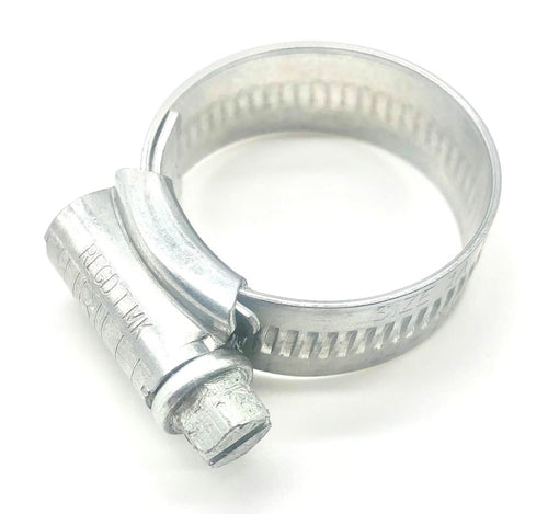 100% genuine jubilee clip a2 stainless steel 35mm-50mm pipe clamp