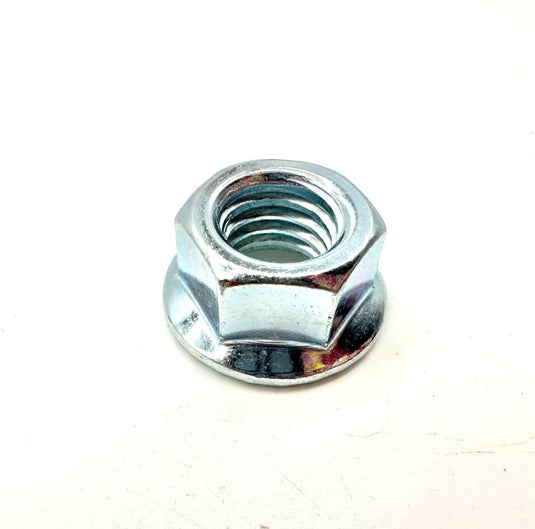 single m10 flange nut with serrated face