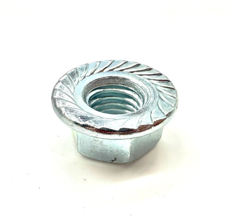Load image into Gallery viewer, single m12 flange nut with serrated face