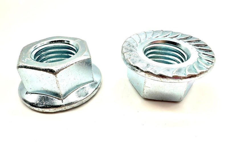 Load image into Gallery viewer, serrated flange nut M20 steel