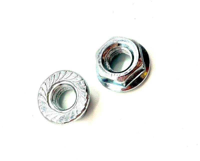 Load image into Gallery viewer, flange nuts M6 serrated