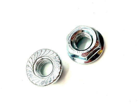 flange nuts M6 serrated