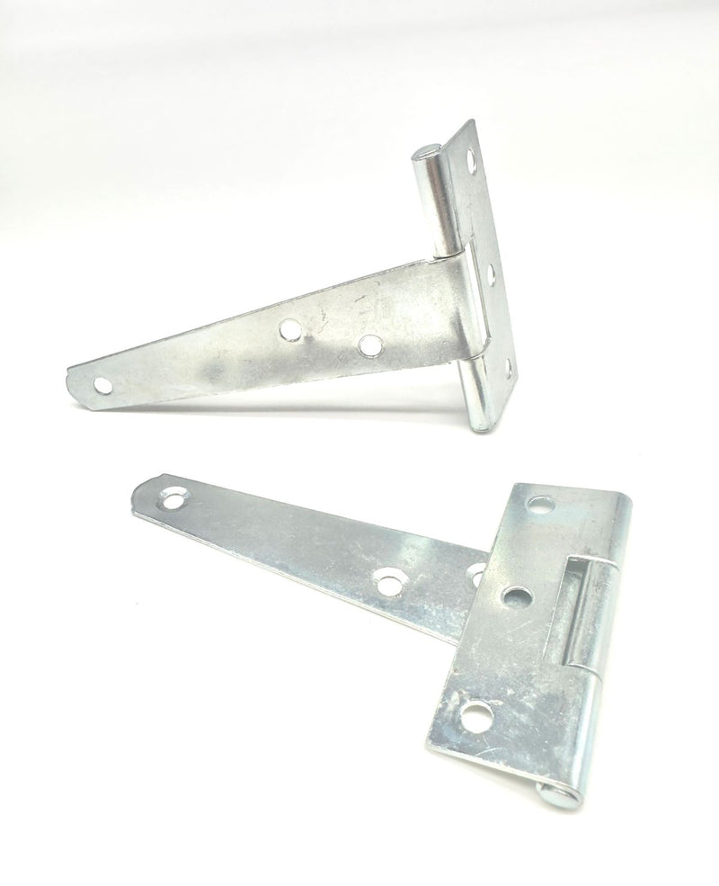Load image into Gallery viewer, light silver 4 inch gate hinges