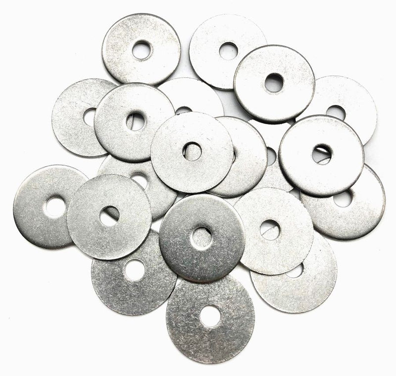 Load image into Gallery viewer, penny washer bundle fender and mudgaurd fastener stainless steel