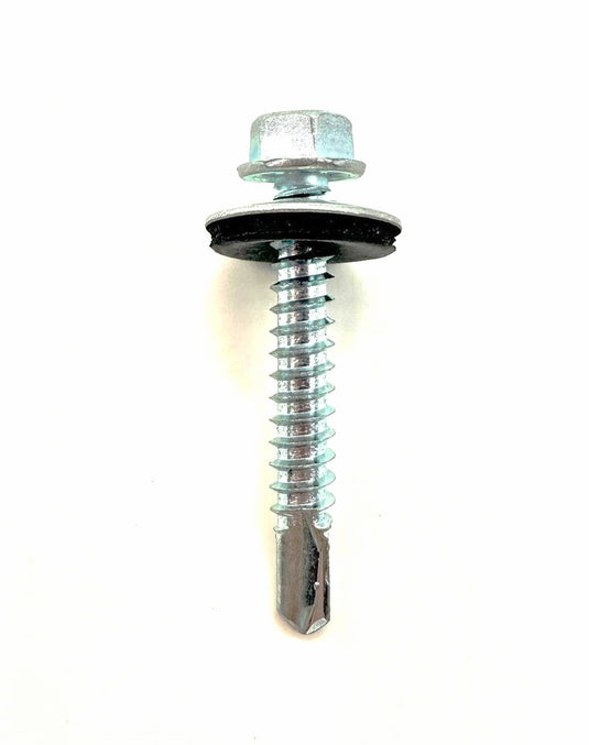 roofing and cladding tek screw tec screw tech screw teck screw with edpm sealing washer hex head 38mm