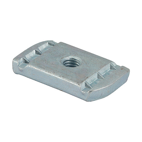 M10 channel nut for unistrut with no spring