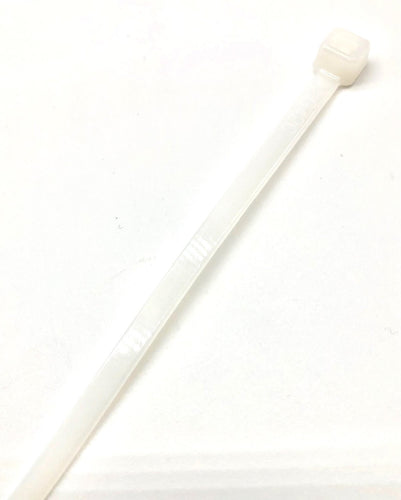 single long white cable tie