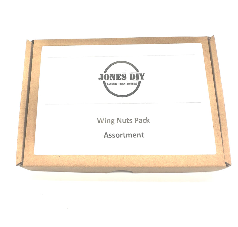 Load image into Gallery viewer, butterfly wing nut assorted mixed pack