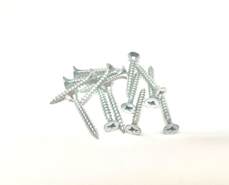 Load image into Gallery viewer, silver tee hinge woodscrew fixing kit