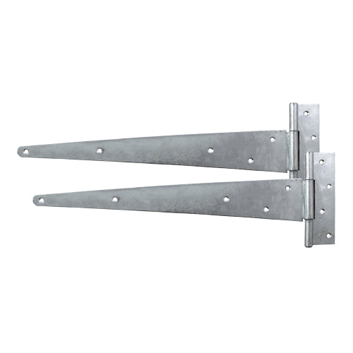 heavy duty galvanised scotch hinges gate hinge pair with silver screw fixings
