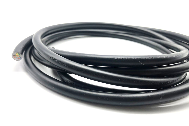 Load image into Gallery viewer, Black Flex Cable 3 Core 1.5mm