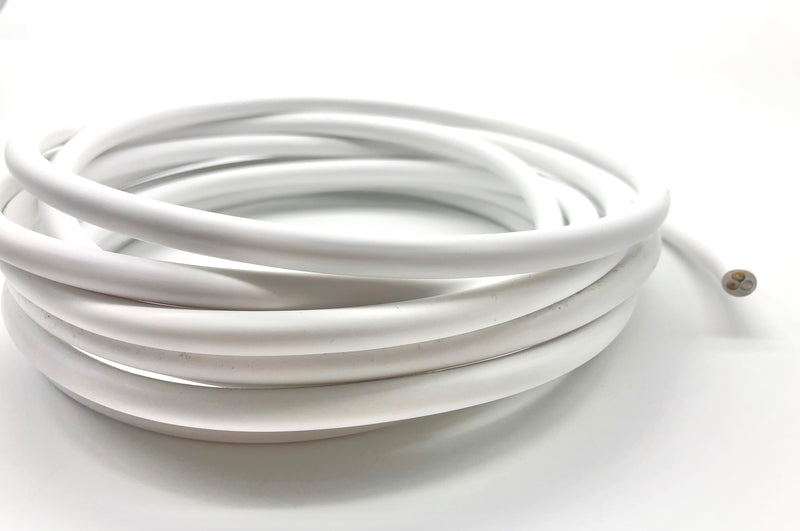 Load image into Gallery viewer, White Flex Cable 3 Core 1.5mm