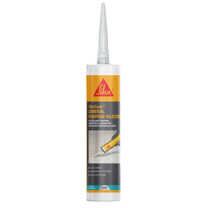 SikaSeal General Purpose Silicone clear 260ml cartridge