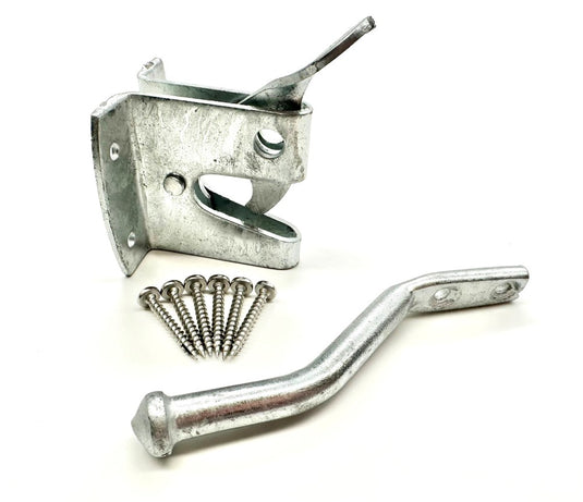 heavy duty gate latch auto slam catch galvanised