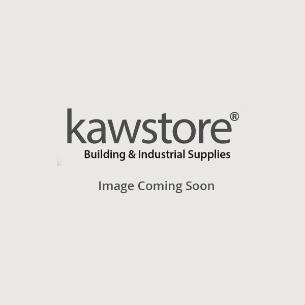 White 2 part domed plastic screw cover cap