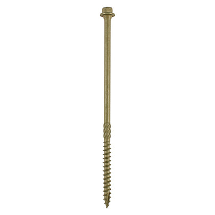 200mm hex head landscaping screws railway sleeper screws 8" sleeper screw