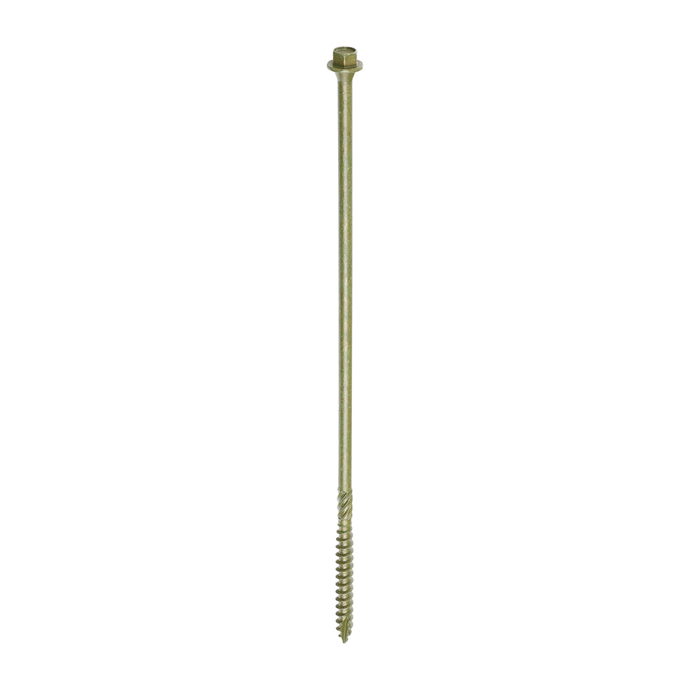 225mm hex head landscaping screws railway sleeper screws 9" sleeper screw