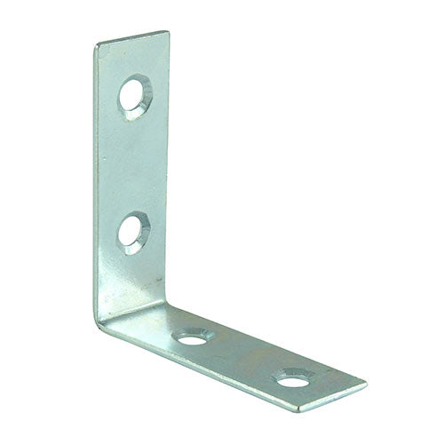 25mm zinc plated corner bracket for furniture and repairs