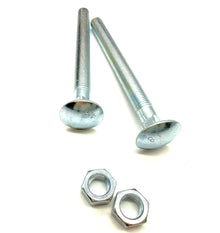 M16 Coach Bolt & Nut - Zinc