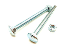 M8 Coach Bolt & Nut - Zinc
