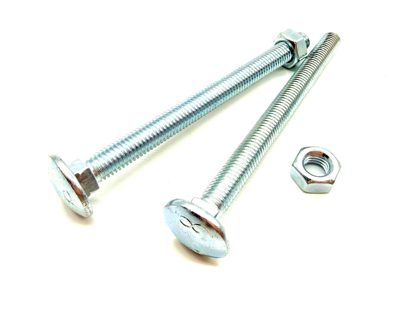 Load image into Gallery viewer, M8 Coach Bolt &amp; Nut - Zinc

