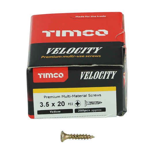 Velocity Premium Woodscrew 3.5mm