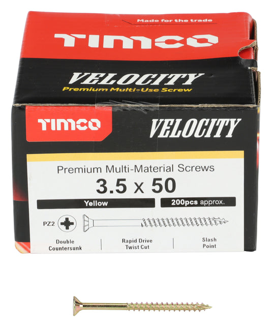Velocity Premium Woodscrew 3.5mm